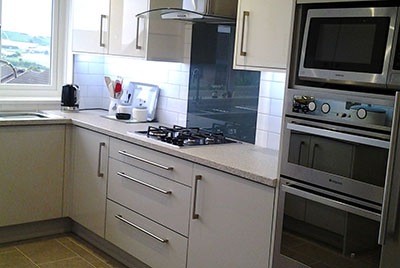 High Gloss Grey Gloss Real Kitchens