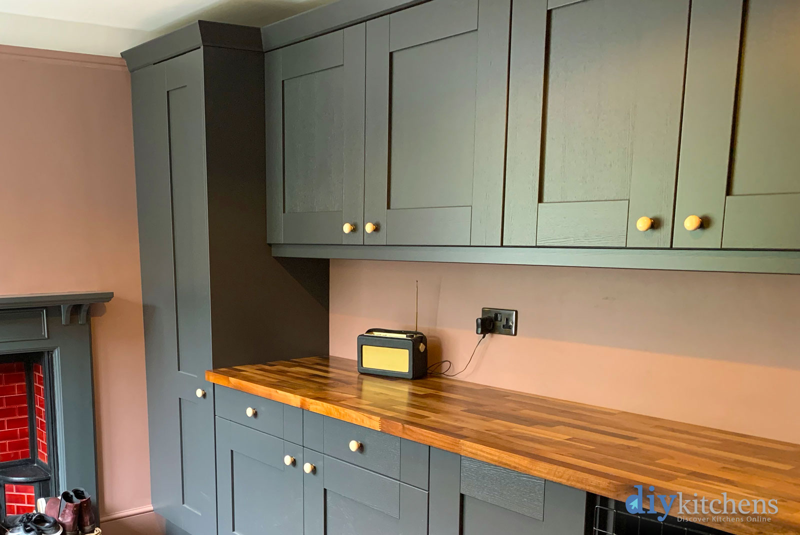 Shaker Painted Timber Effect Real Kitchens