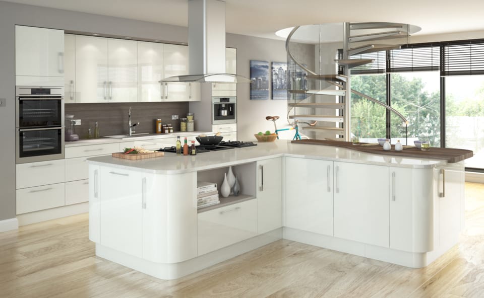 Pre made deals kitchen units