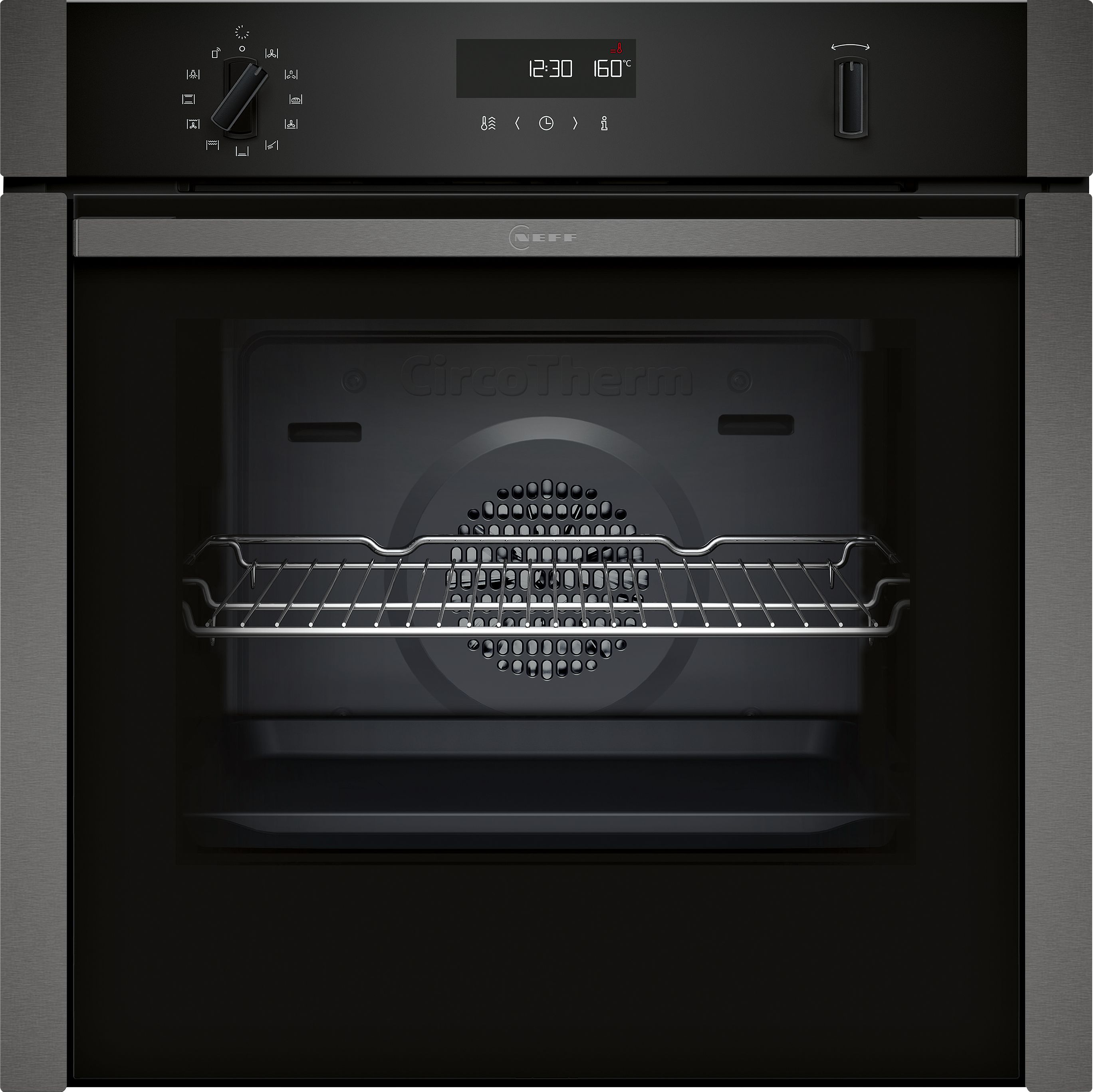 NEFF N70 Slide & Hide Single Pyrolytic Oven