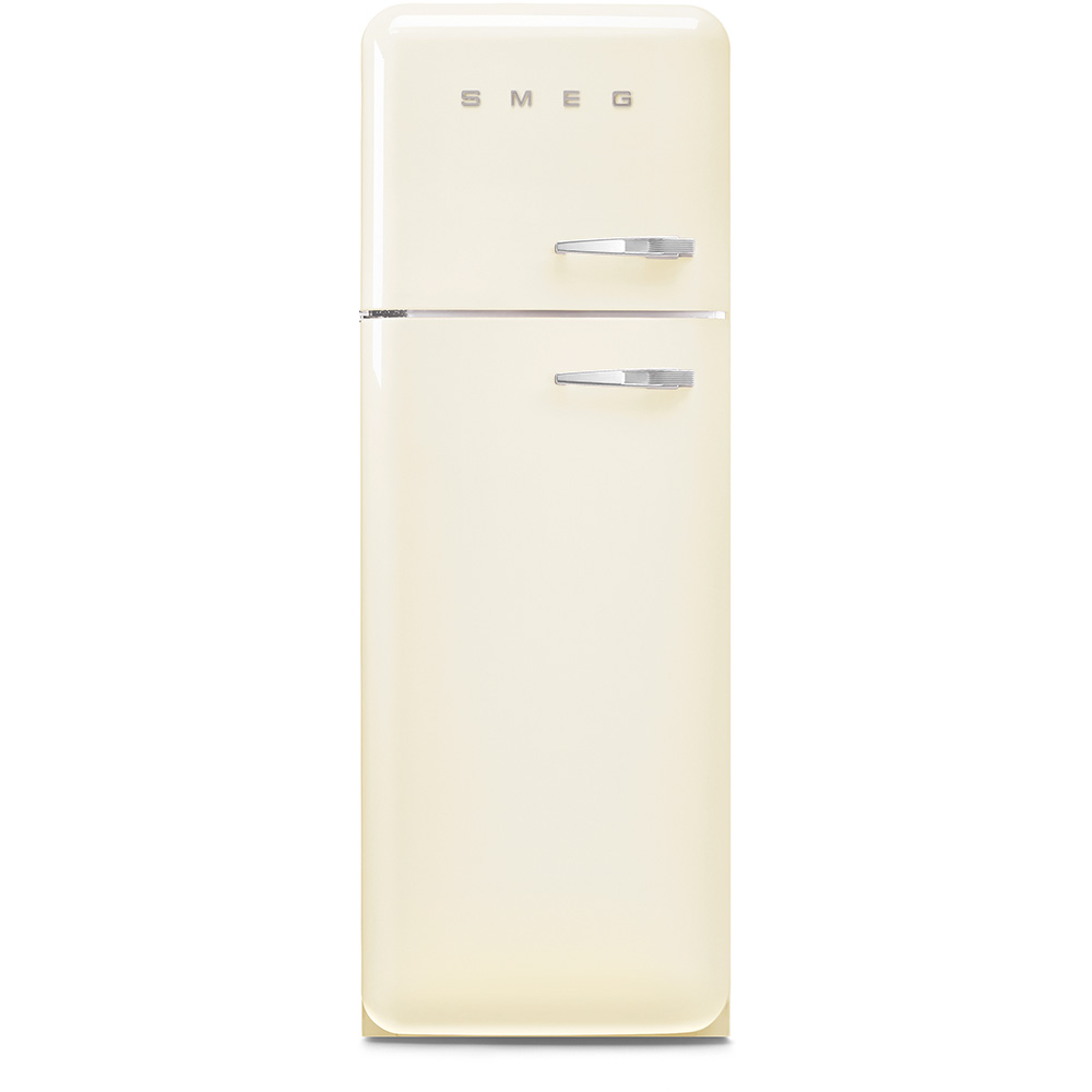 Smeg - 60cm 50s Style Left Hand Hinge Freezer over Fridge