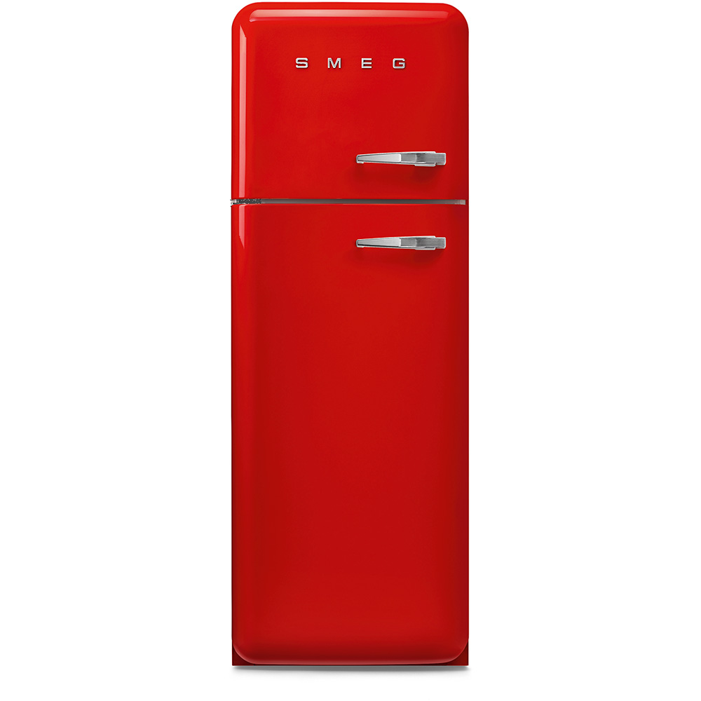 Smeg - 60cm 50s Style Left Hand Hinge Freezer over Fridge
