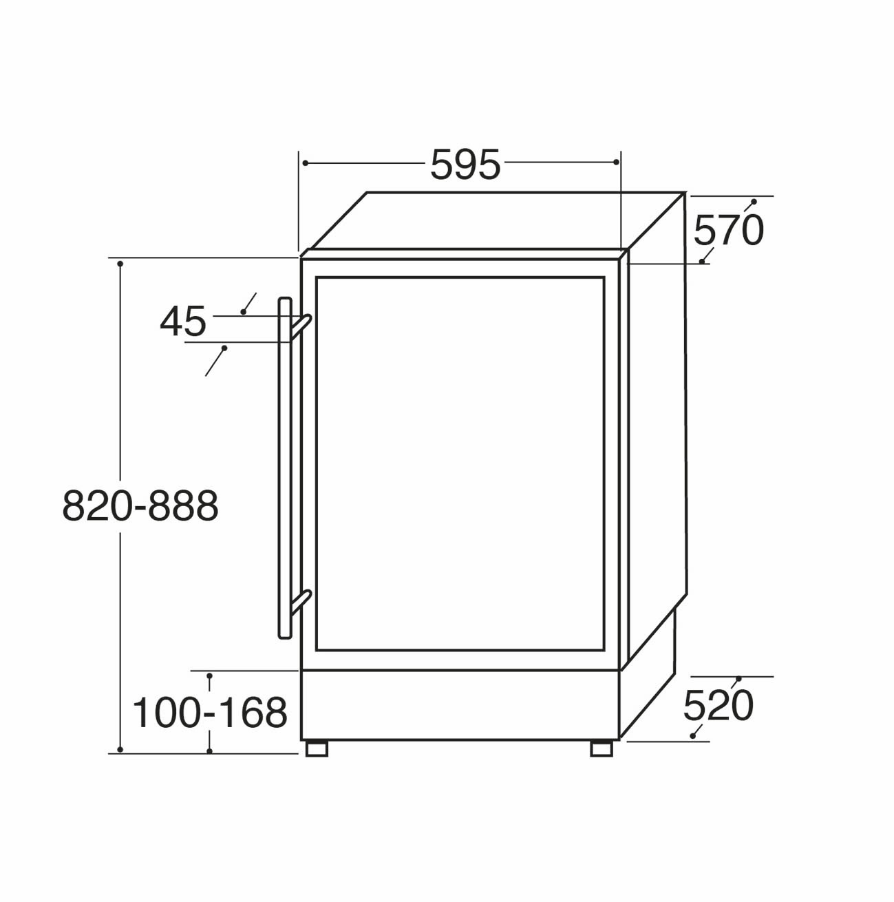 Under Counter Wine Refrigerator Dimensions Infoupdate