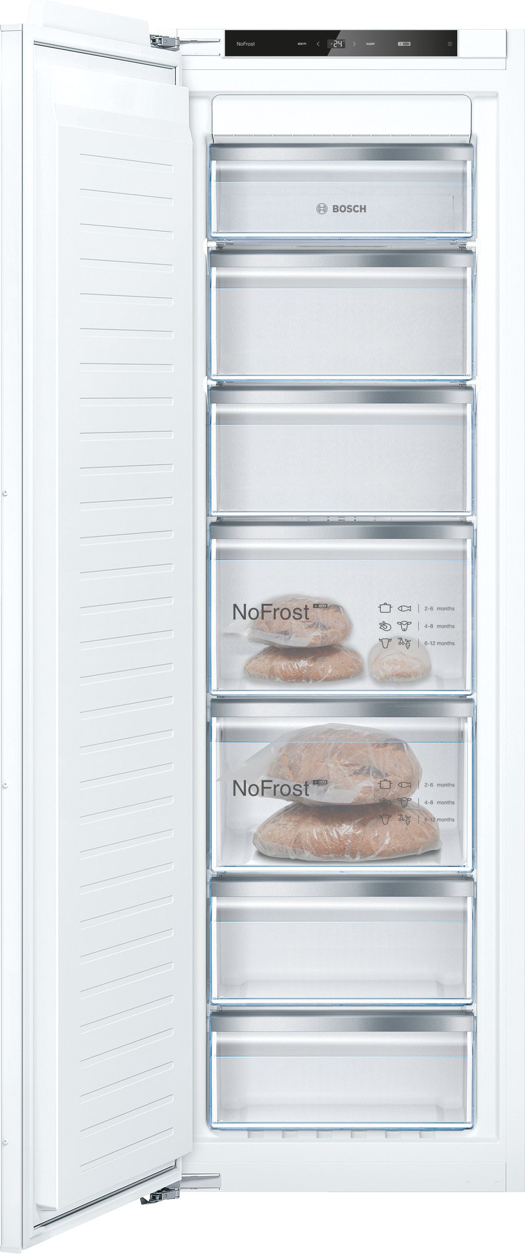 Bosch Series 4 Built in Single door Freezer 177cm Height
