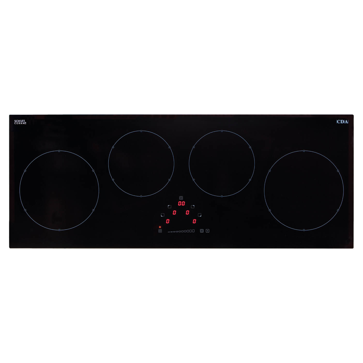 CDA - Four zone induction hob, frameless