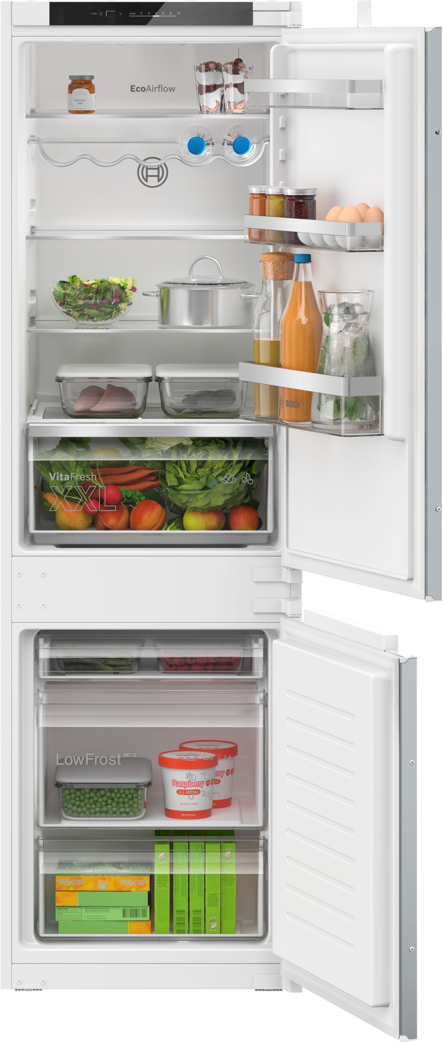 Bosch Series 4 Bottom Freezers - LowFrost 60/40 Split