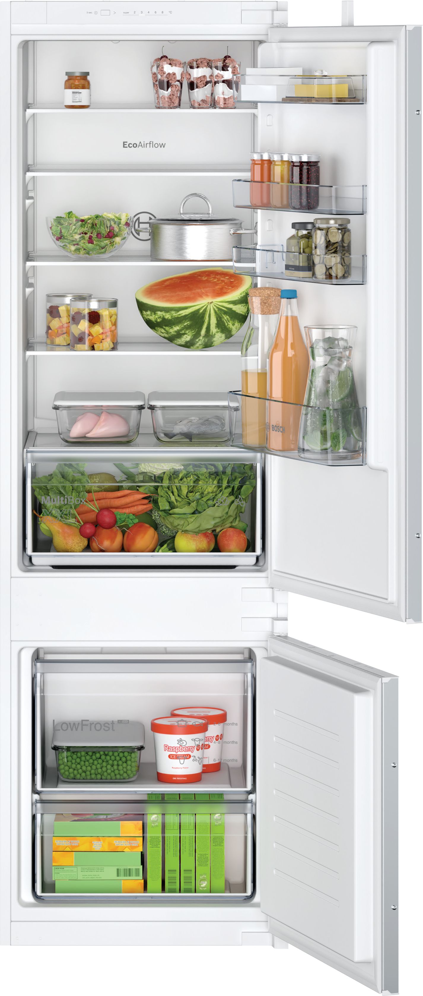 Bosch Series 2 Bottom Freezers - LowFrost 70/30 Split