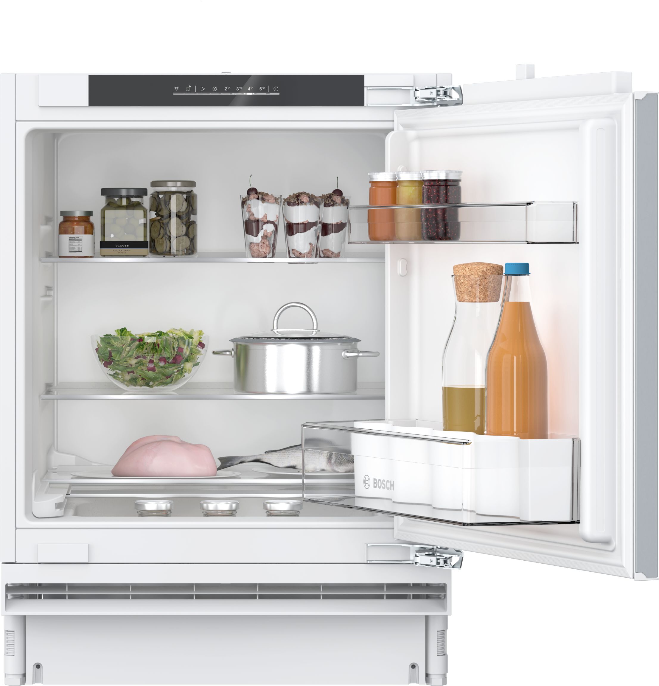 Bosch Series 4 Built under Single door Fridge 82cm Height