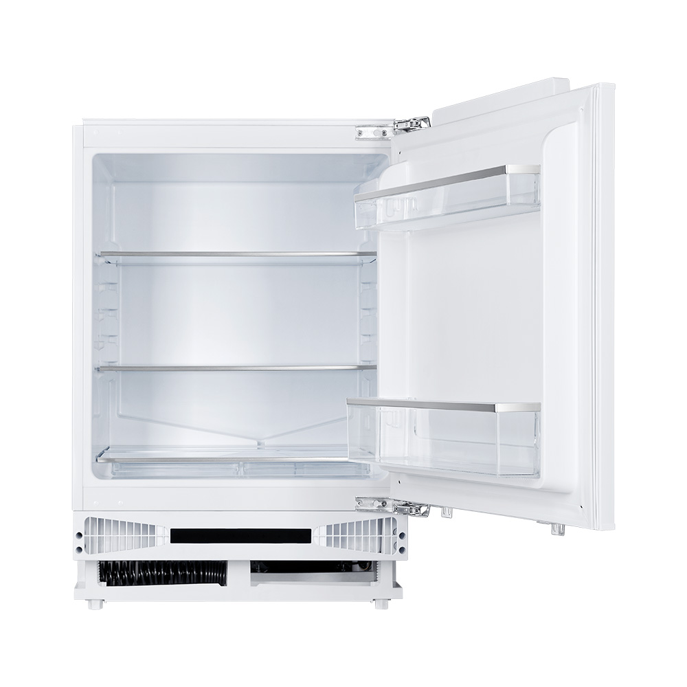 60cm Integrated under counter larder fridge, 135 ltr, E rated, RD