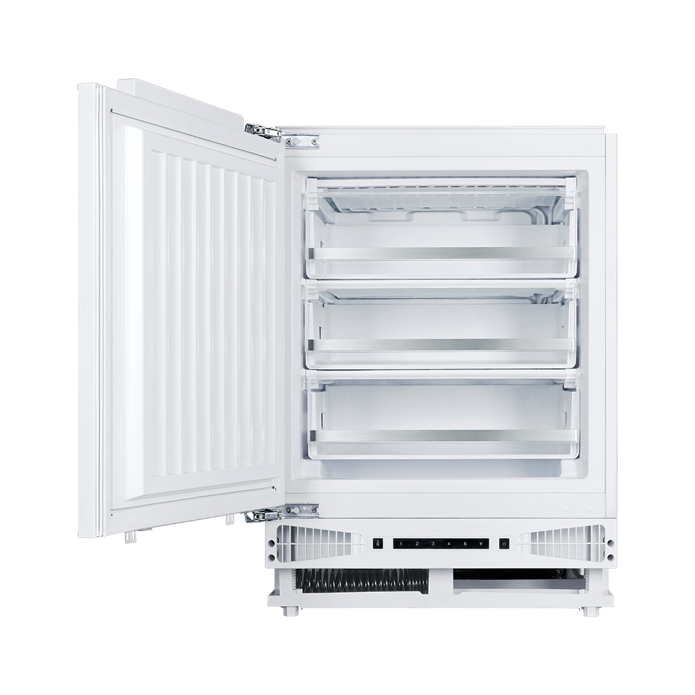 60cm Integrated under counter larder freezer, 95 ltr, E rated, RD