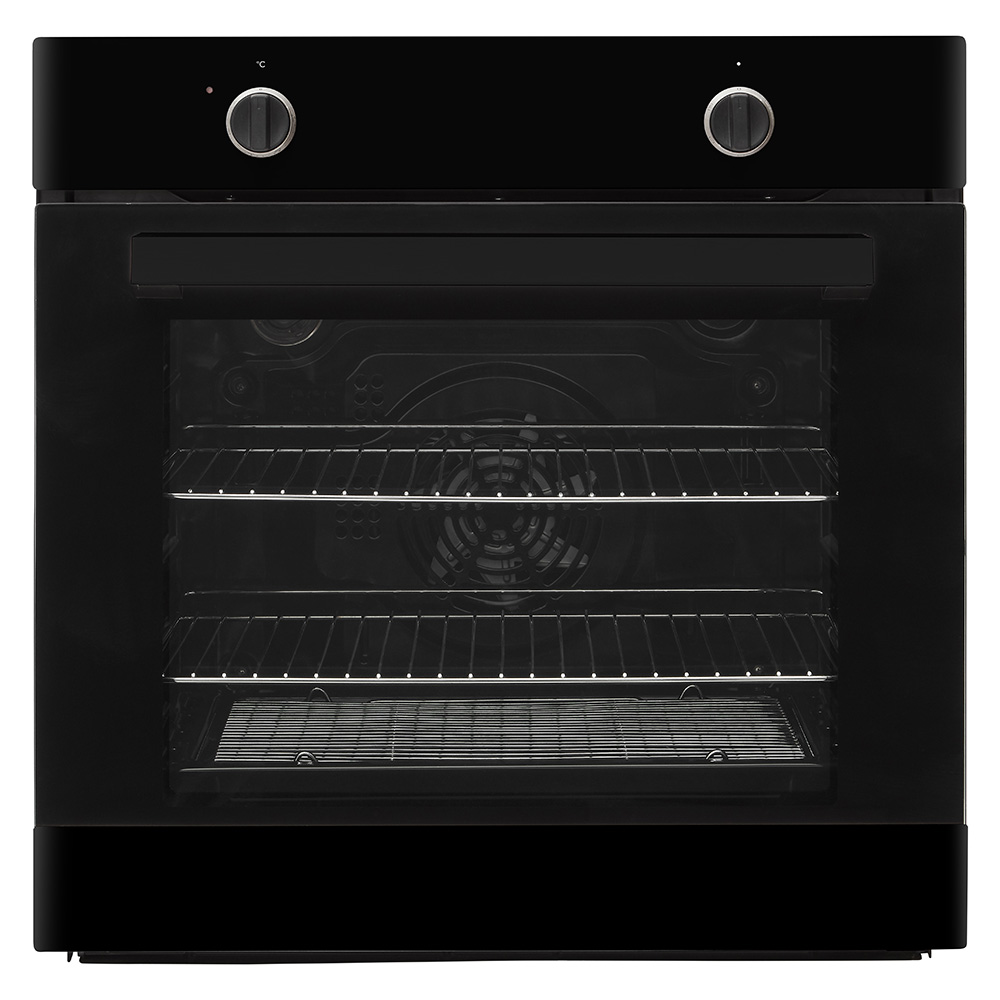 MATRIX Seven Function Single Fan Oven Black 