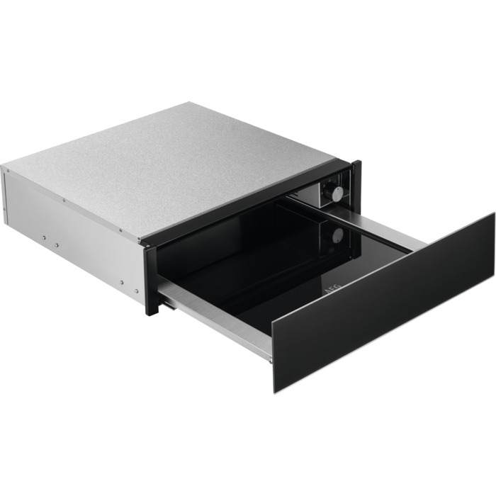 14cm Matt Black Warming Drawer