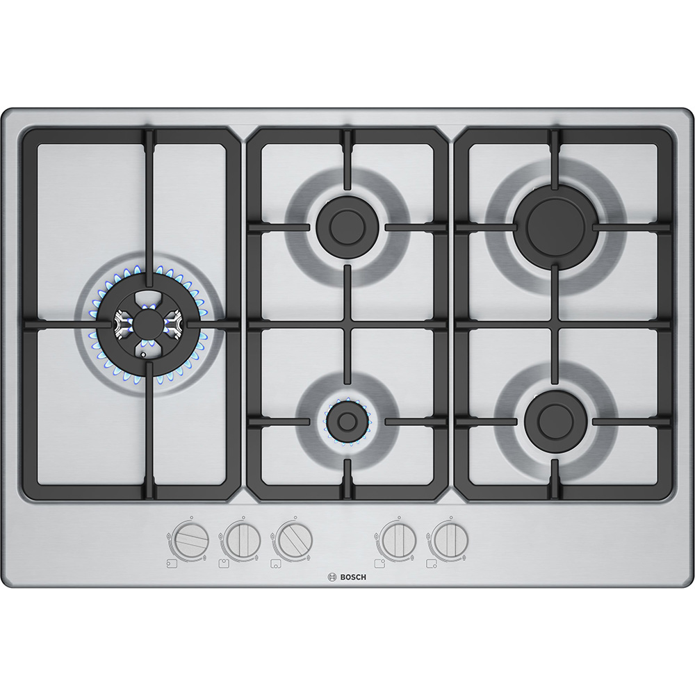 Bosch Series 6 Gas Hob 75cm Star Layout 