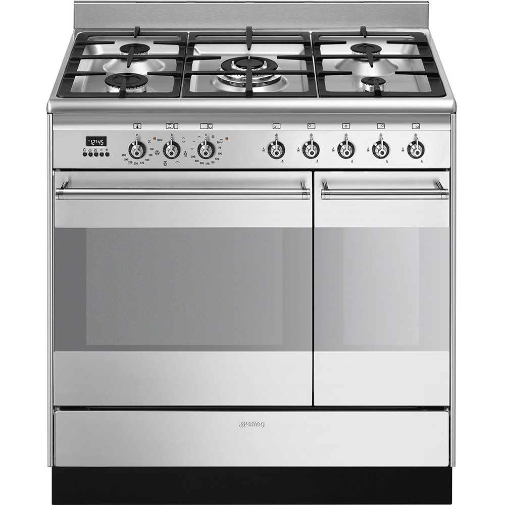 Smeg - 90cm Concert Dual Fuel Range Cooker