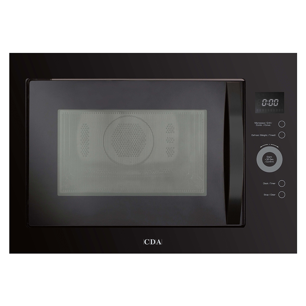 CDA - Built-in Microwave Oven, Grill and Convection Oven, Black