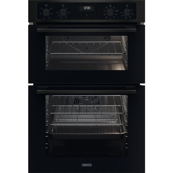 Multi function Double Oven WITH CATALYTIC CLEANING - Black