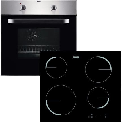 Electric Fan Oven & Ceramic Hob Pack Fan Oven & Four Zone Ceramic Hob Pack