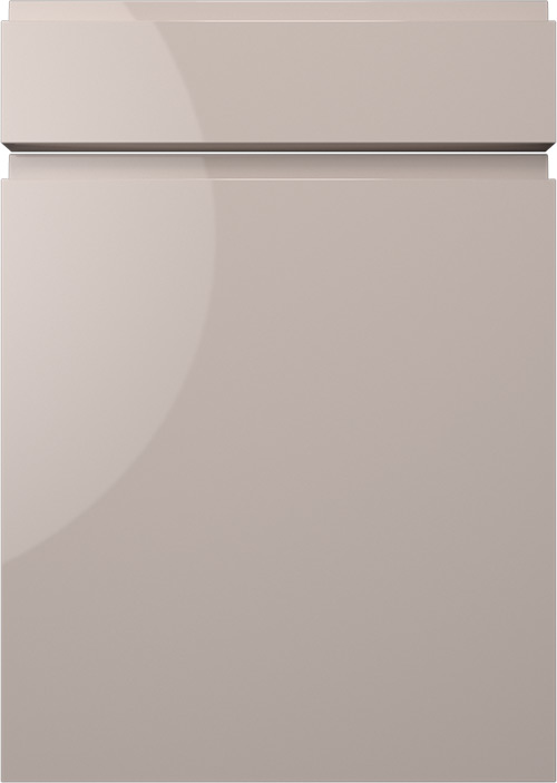 715 x 447mm - Drawerline Effect Slimline Integrated Appliance Door (139 x 447mm Drawer Front & 570 x 447mm Door) - Suitable For Drawerline Effect Slimline Dishwasher image