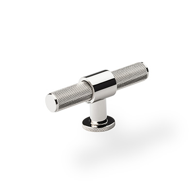 H & H Belgravia T Bar Knob PN L82mm