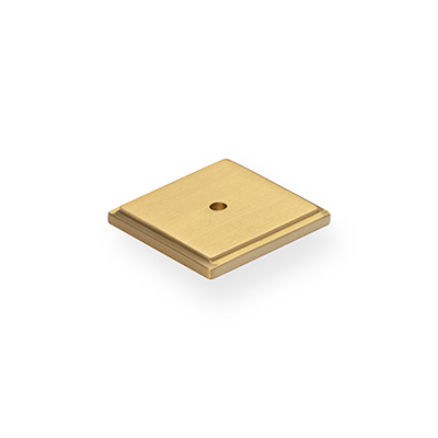 H & H Callcott Square Backplate BSB 38mm