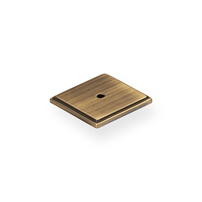 H & H Callcott Square Backplate DBB 38mm
