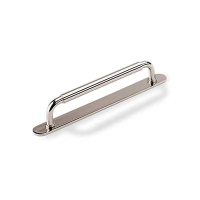 H & H Okus Pull Handle with Backplate PN 160m