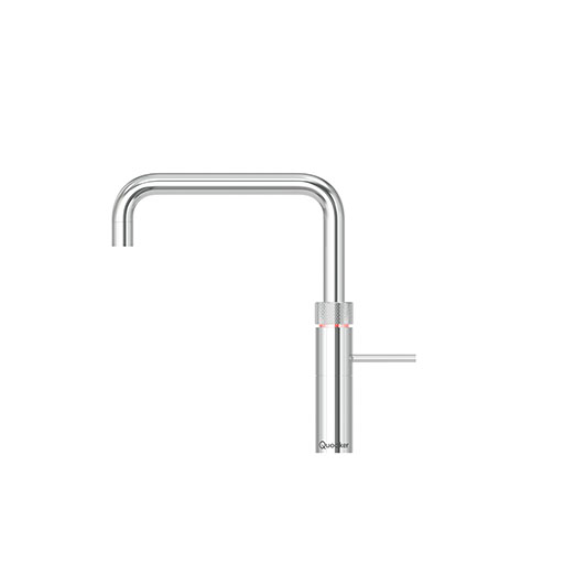Fusion Square Polished Chrome Tap and COMBI PLUS Tank