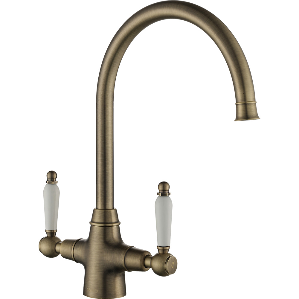 Tap Tifone Mixer Aged Brass