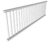 1200 x 336 x 20mm - Modern Bottle Rack with Metal Dowels image