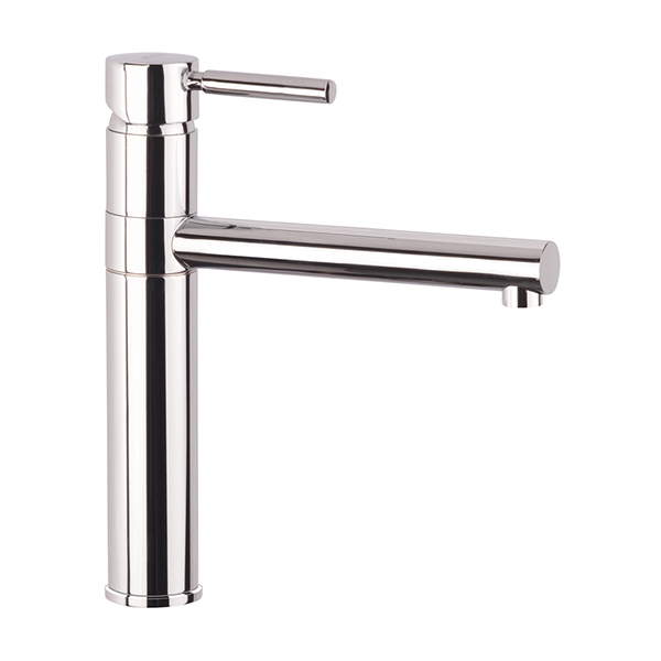 CDA - TV6CH - Round tower single lever tap, chrome - DIY Kitchens