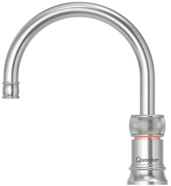 Quooker PRO3 Classic Nordic Round stainless steel (excl. mixer tap)
