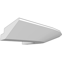 External Contemporary Curved Cornice image