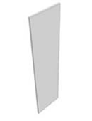 952 x 325 x 18mm - Wall End Panel - Painted image