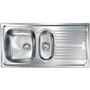 Lesina - Reversible Stainless Steel - 1.5 Bowl Sink 