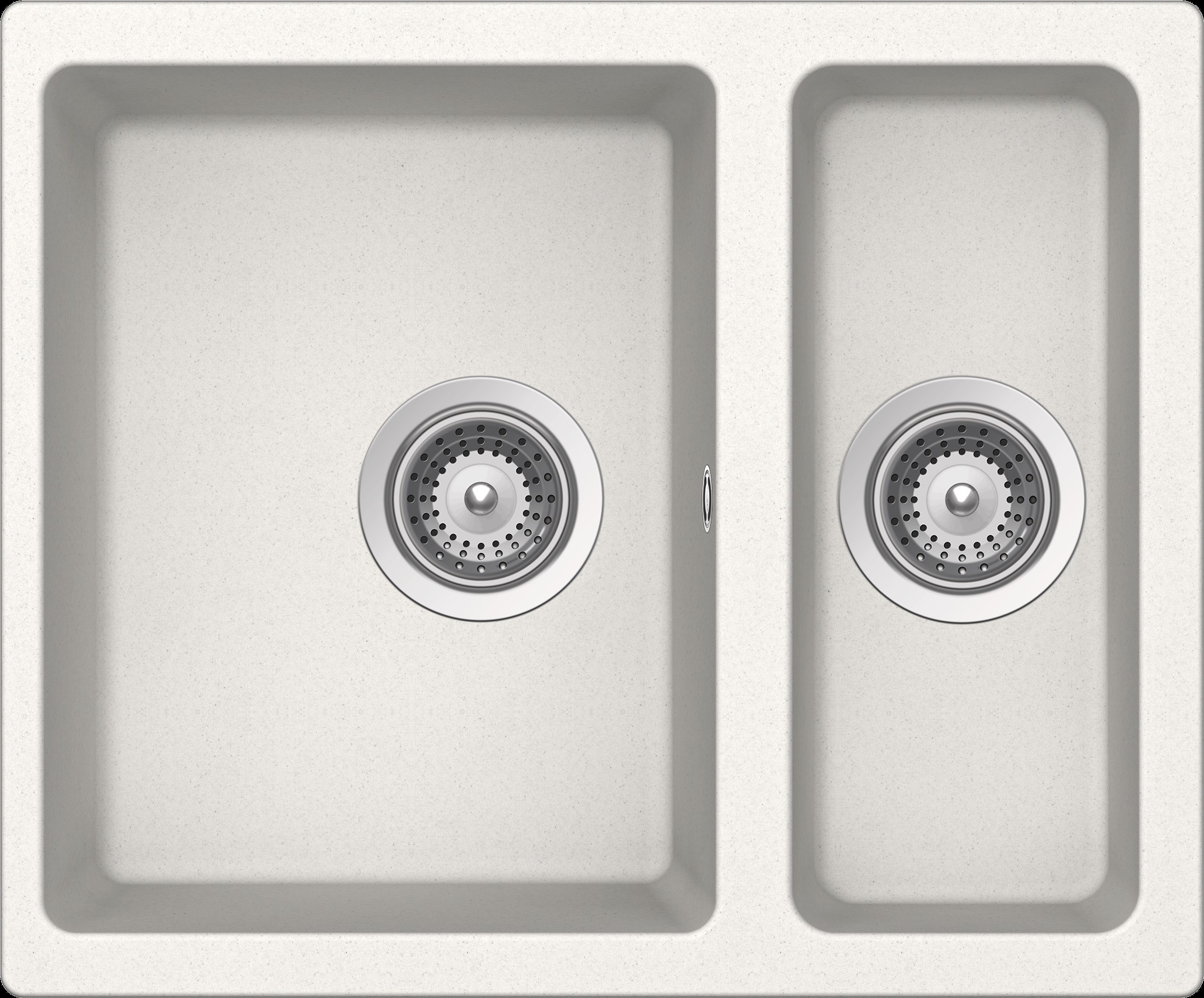 Vero Duo 310/160u - 1.5 Bowl White