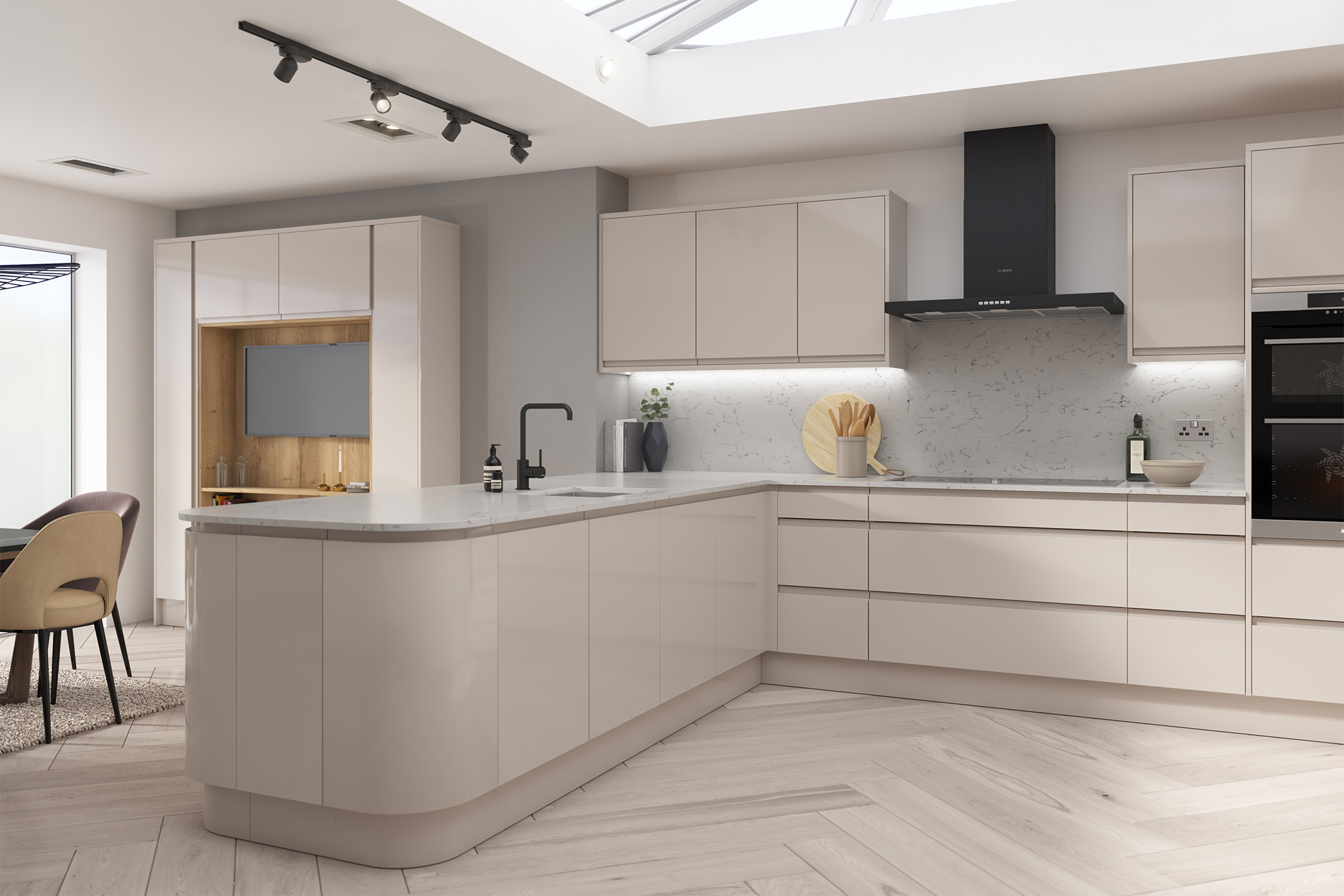 Luca Gloss Cashmere Kitchens Buy Luca Gloss Cashmere Kitchen Units At Trade Prices