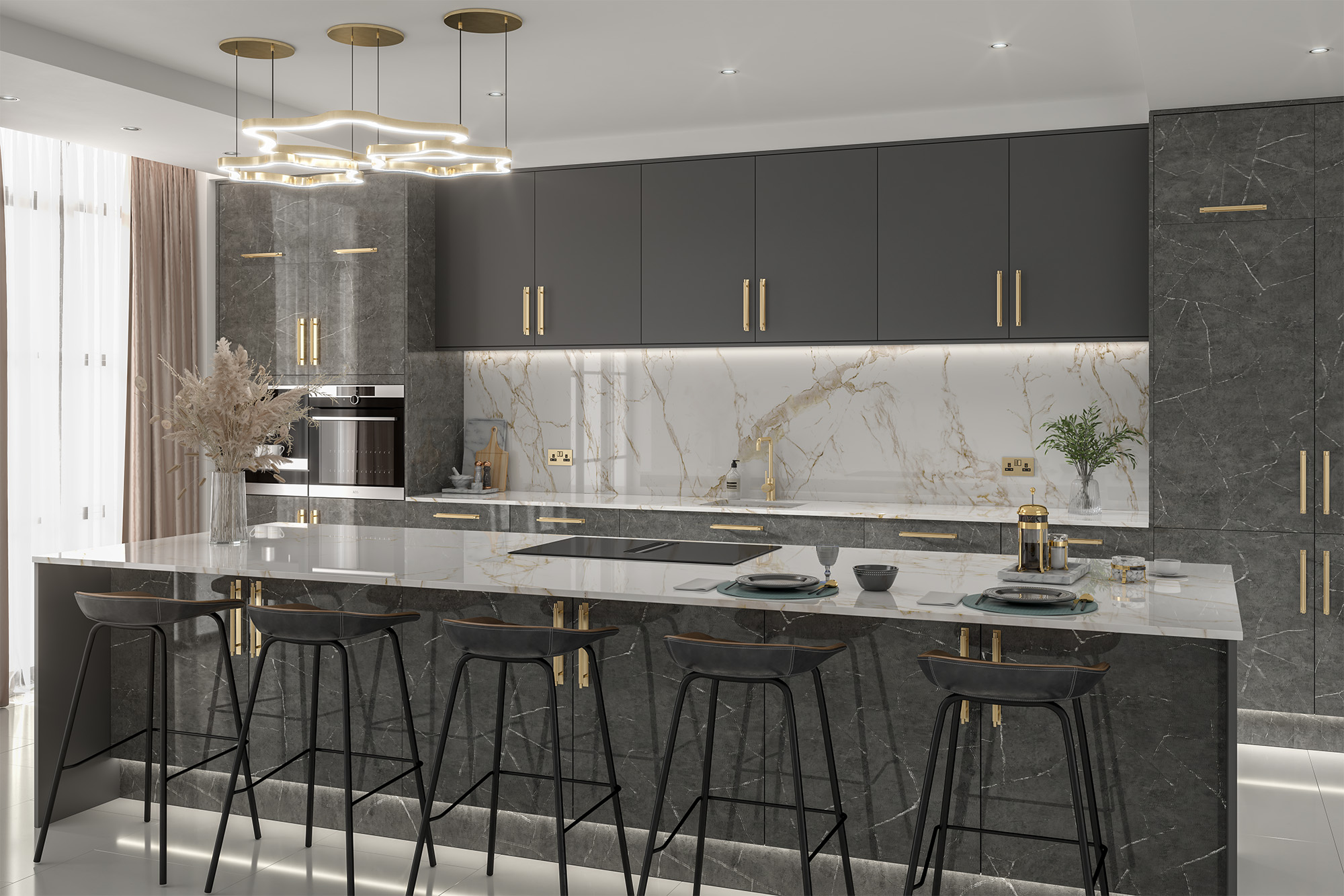 Palazzo Gloss Silver Slate