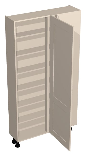 1100mm Tall Corner Larder Unit - 300mm Deep