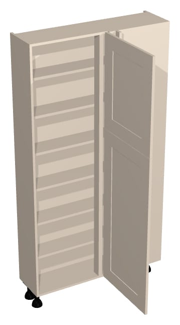 1100mm Tall Corner Larder Unit - 300mm Deep