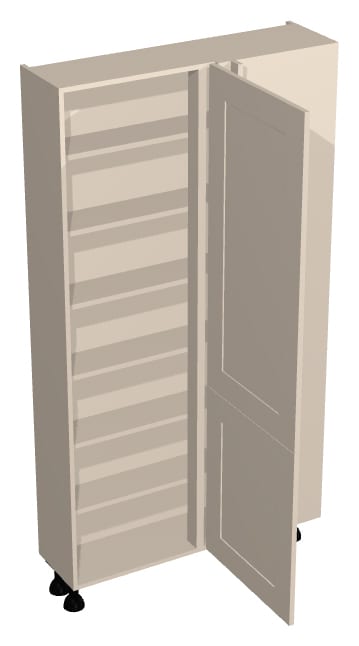 1100mm Tall Corner Larder Unit - 300mm Deep