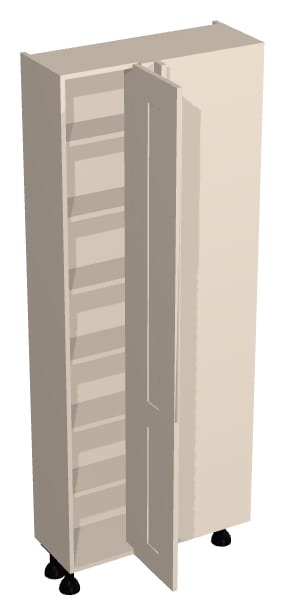 800mm Tall Corner Larder Unit - 300mm Deep